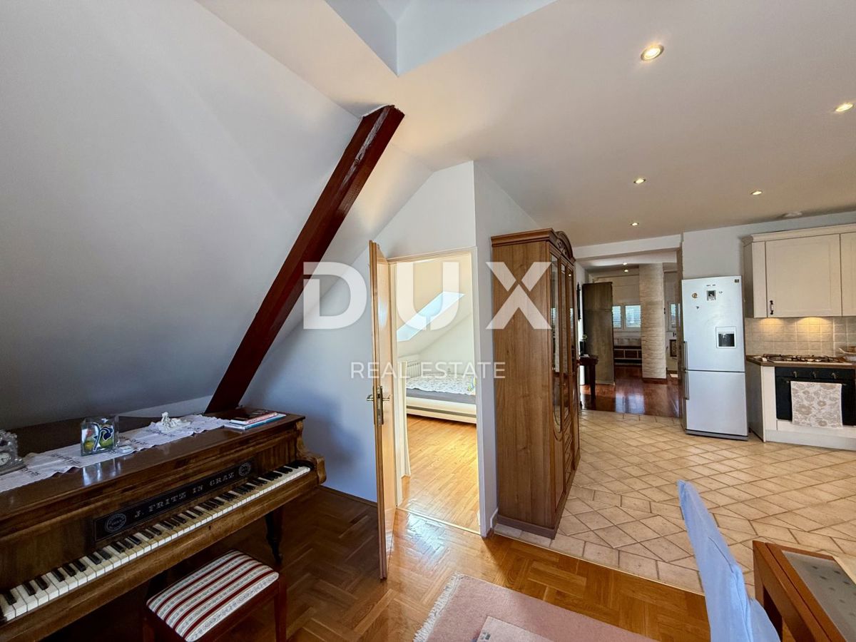 ZAGABRIA, MAKSIMIR - Spaziosa casa con 4 appartamenti, spazio commerciale e giardino!