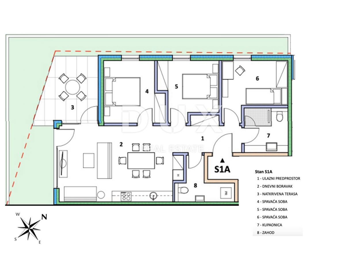 Appartamento Umag, 70,40m2