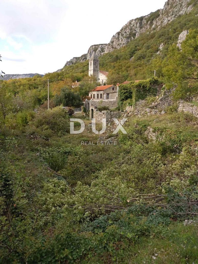 GRIŽANE, BELGRADO - Terreno edificabile con casa fatiscente in ottima posizione