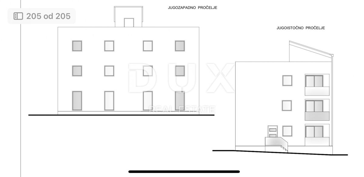 SABUNIKE - Terreno con permesso di costruire e progetto (6 unità abitative)!