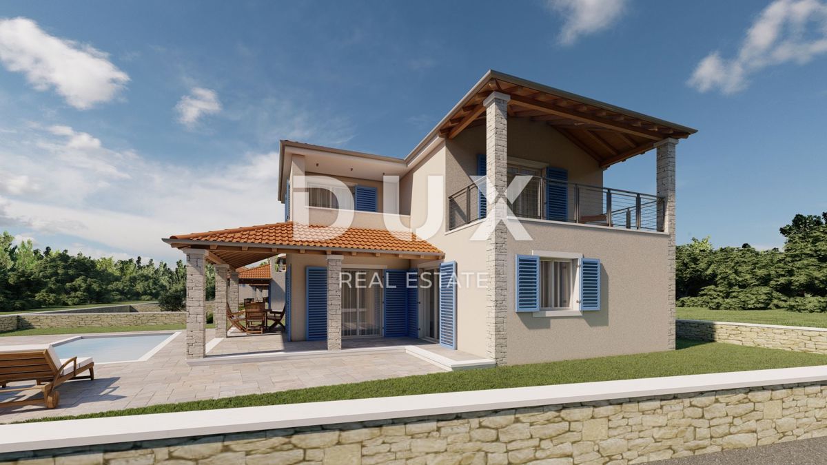 ISTRIA, LIŽNJAN - Villa dal fascino mediterraneo con vista sul mare!
