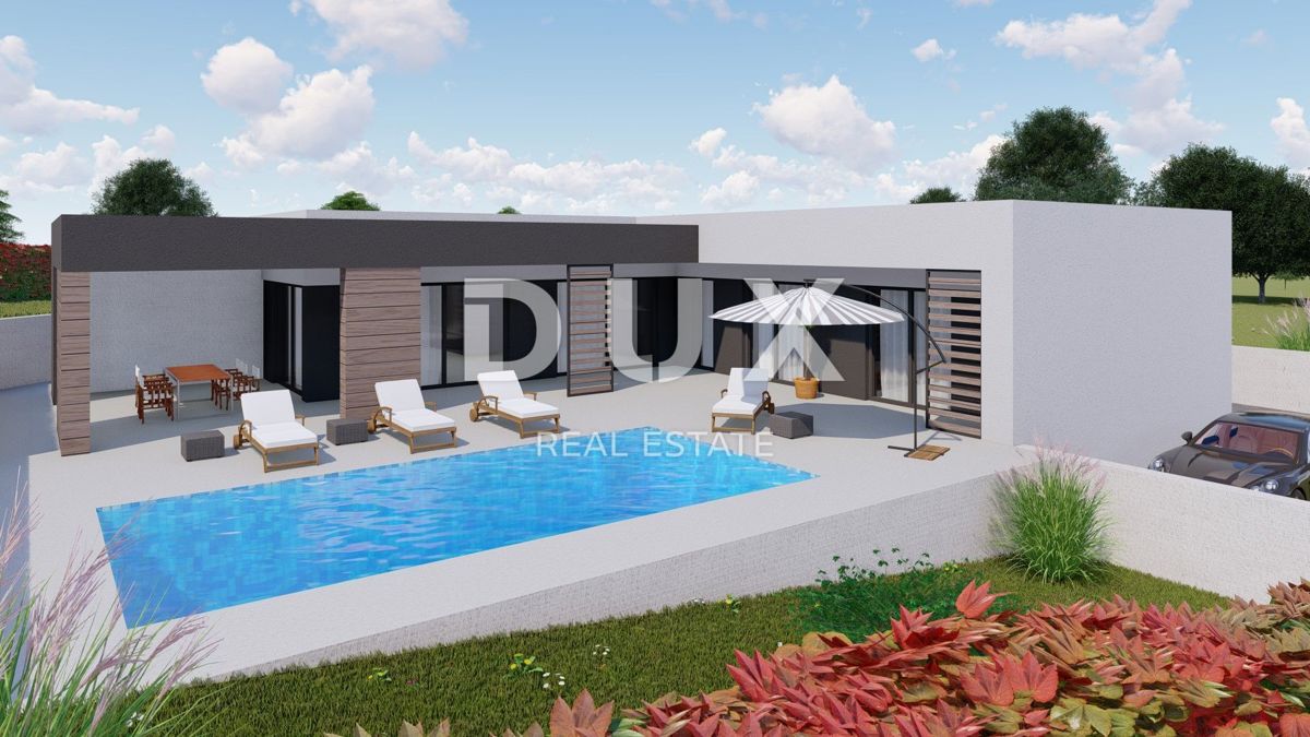 ISTRIA, LABIN - Terreno con concessione edilizia, l'ultimo in zona edificabile