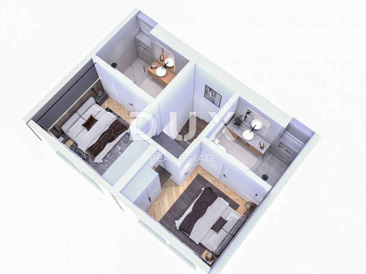 ISTRIA, PREMANTURA – Appartamento duplex con 2 camere da letto e 1 bagno con giardino privato vicino alle spiagge e a Kamenjak