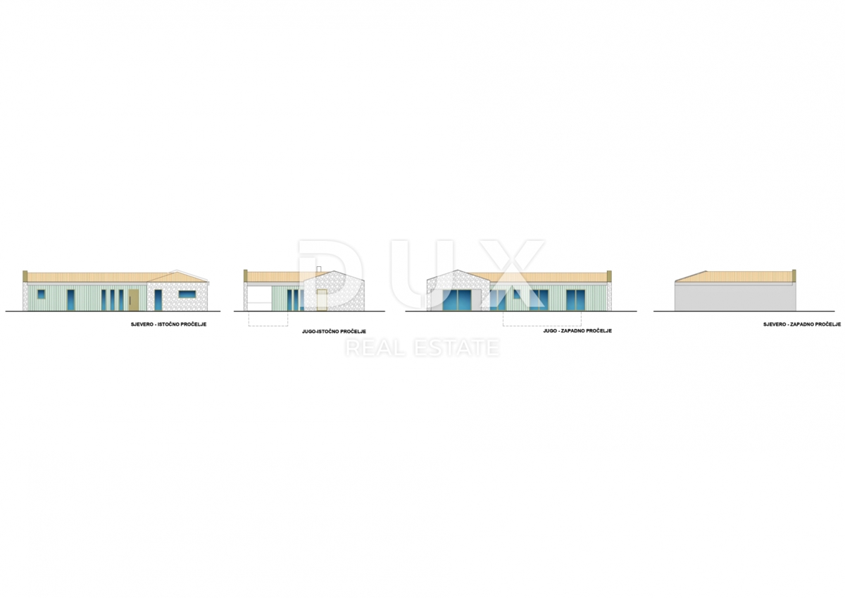 ISTRIA, BARBAN - Moderna casa a un piano con piscina