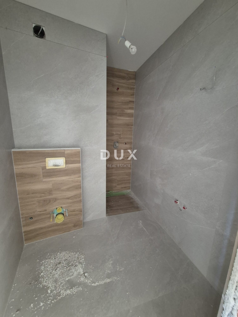 ISTRIA, MEDULIN - Appartamento in un nuovo edificio 2 camere da letto + soggiorno con posto auto coperto e ripostiglio!