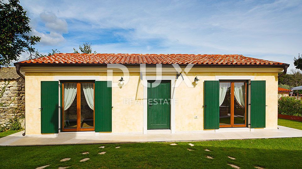 ISTRIA, LOVREČ, DINTORNI - Perfetta villa in pietra con piscina e due edifici ausiliari