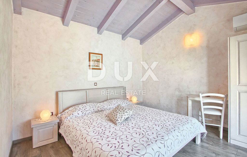 ISTRIA, LOVREČ, DINTORNI - Perfetta villa in pietra con piscina e due edifici ausiliari