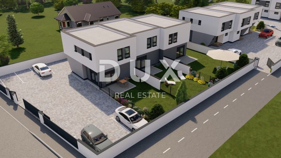 DUGO SELO - Moderna casa bifamiliare a basso consumo energetico, 122,56 m² NKP