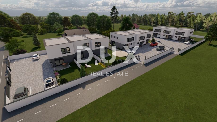 DUGO SELO - Moderna casa bifamiliare a basso consumo energetico, 122,56 m² NKP