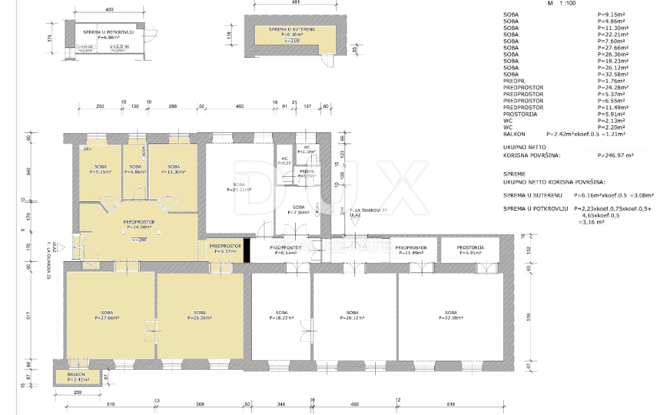 Appartamento Potok, Rijeka, 108m2