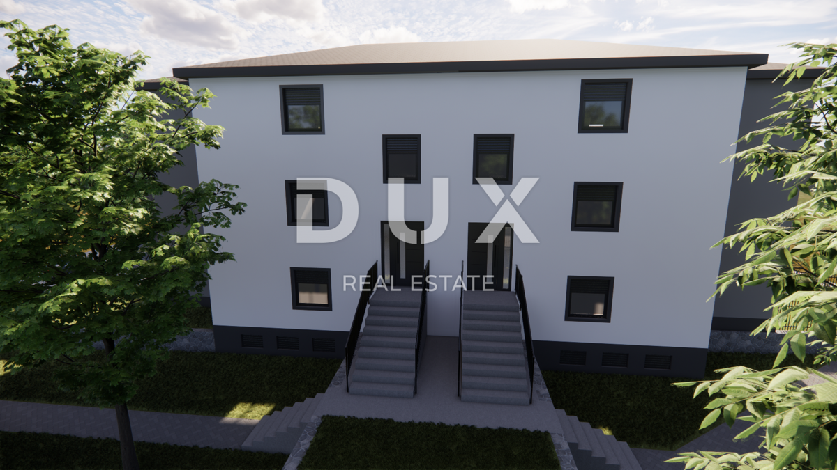MATULJI, JUŠIĆI, JURDANI - appartamento al 2° piano 87,74 m2 in un nuovo edificio DB+2S con giardino 