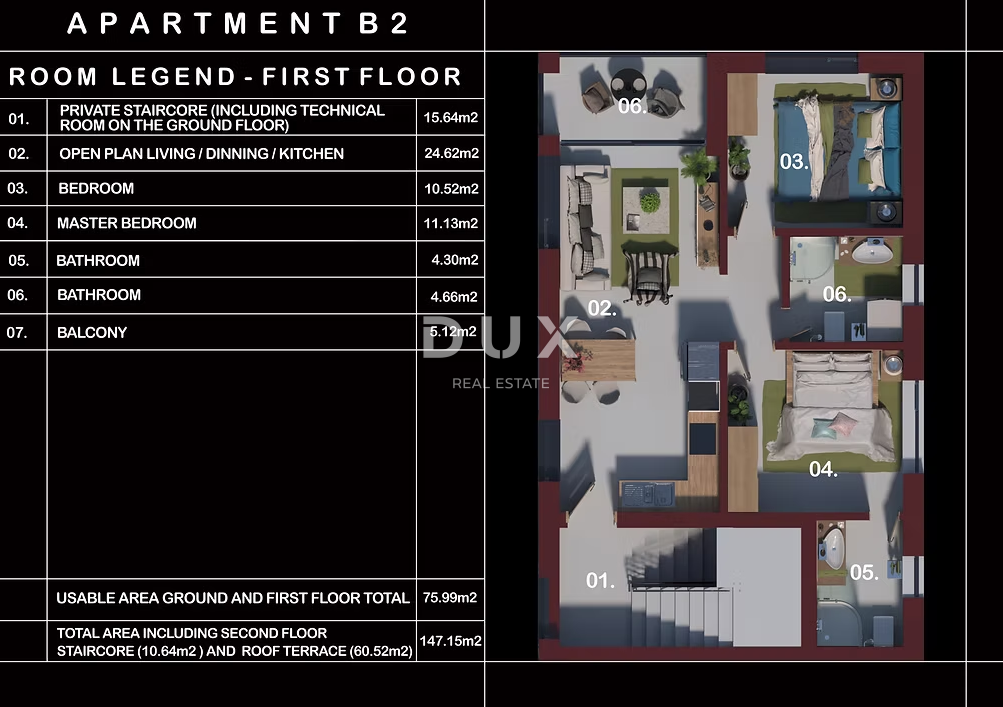 ISTRIA, PARENZO - Appartamento moderno con vista mare