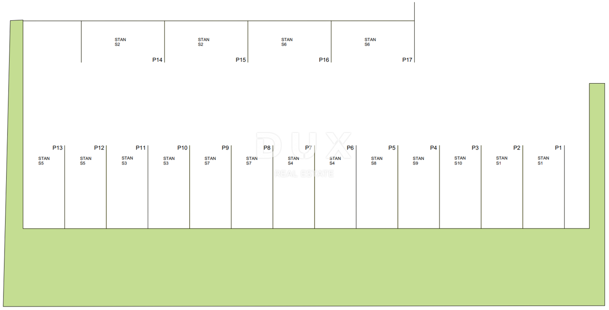 ZADAR, ZATON - Nuovo edificio con giardino a 45 metri dalla spiaggia! A1