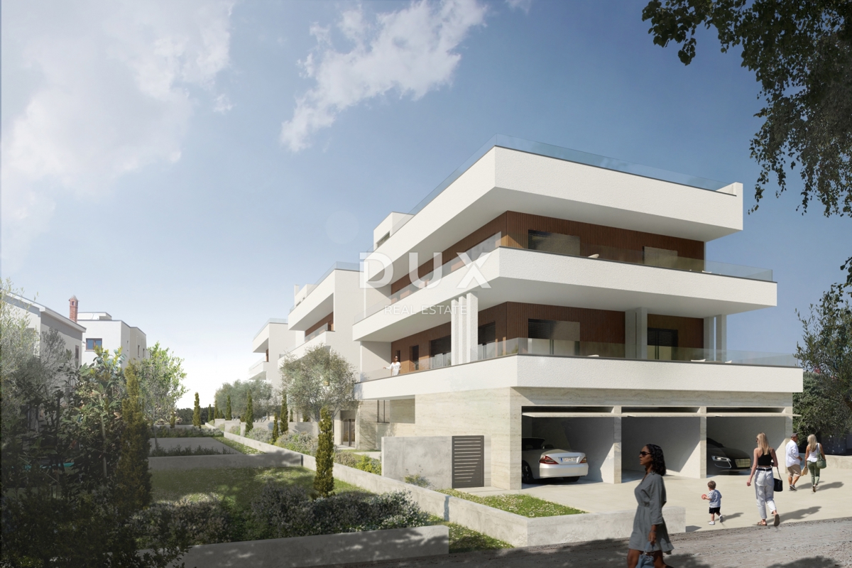 ZADAR, ZATON - Nuovo edificio con giardino a 45 metri dalla spiaggia! A1