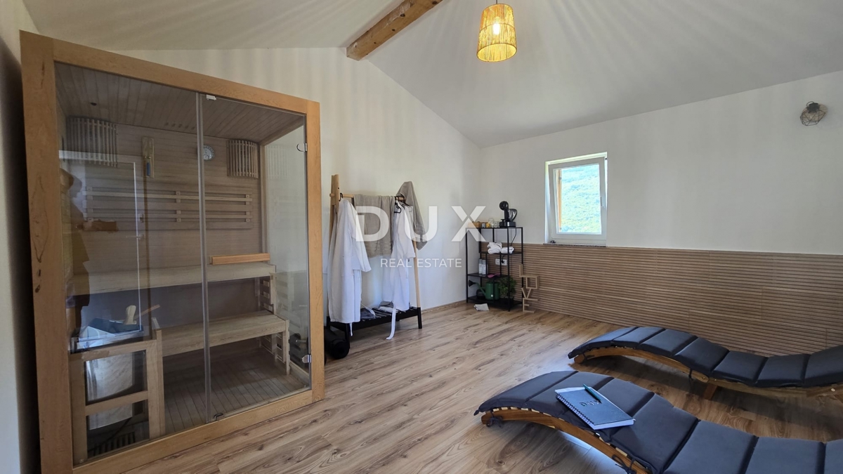 OPATIJA, BRSEČ - Oasi privata con strutture benessere vicino a Brseč e Mošćenička Draga