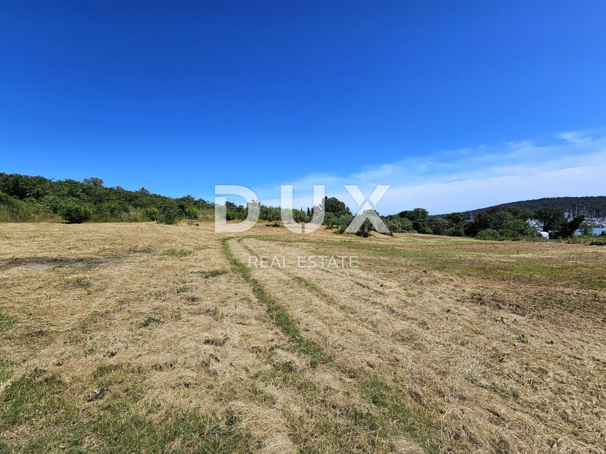ISTRIA, POMER - Terreno edificabile curato con vista mare e possibilità di costruire una villa più grande o un complesso di ville in riva al mare