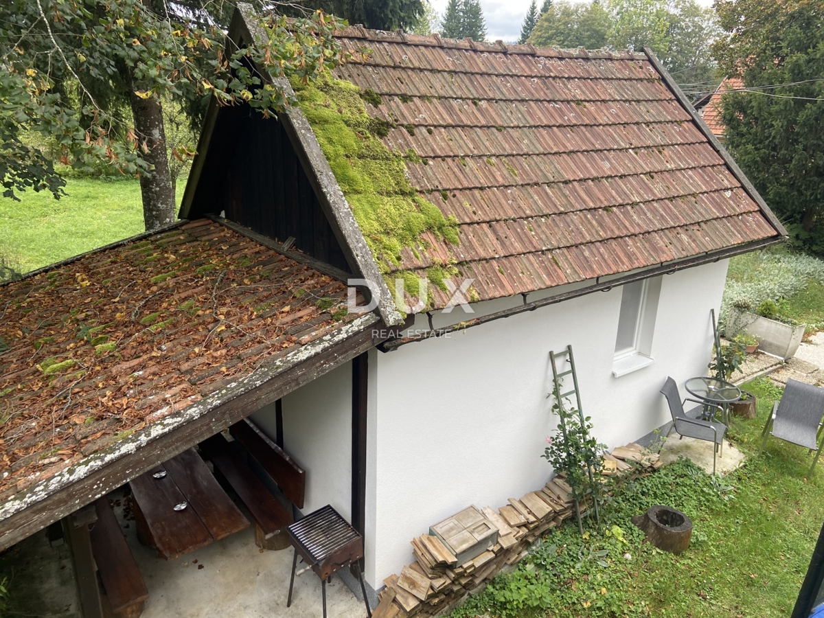 GORSKI KOTAR, DELNICE - progetto con 3 case per il turismo