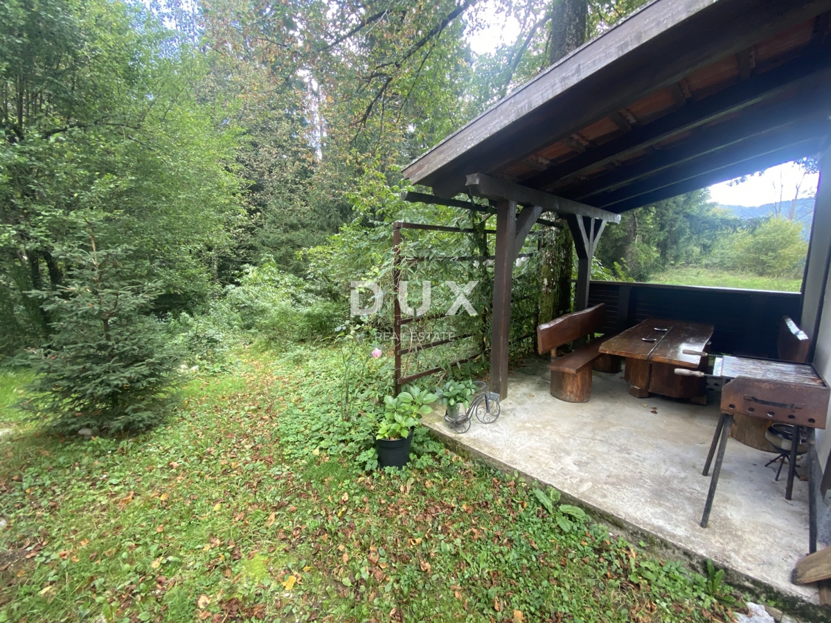 GORSKI KOTAR, DELNICE - progetto con 3 case per il turismo