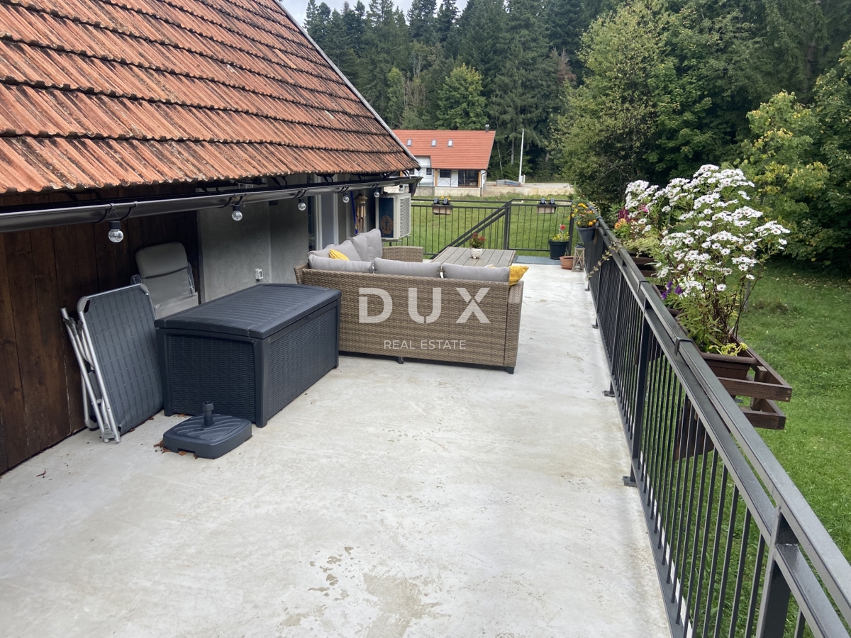 GORSKI KOTAR, DELNICE - progetto con 3 case per il turismo