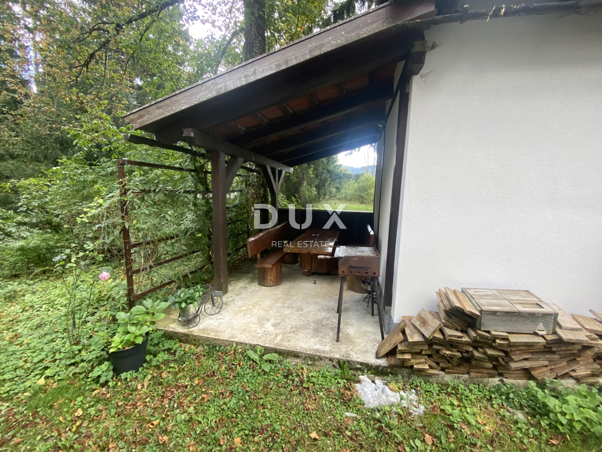 GORSKI KOTAR, DELNICE - progetto con 3 case per il turismo