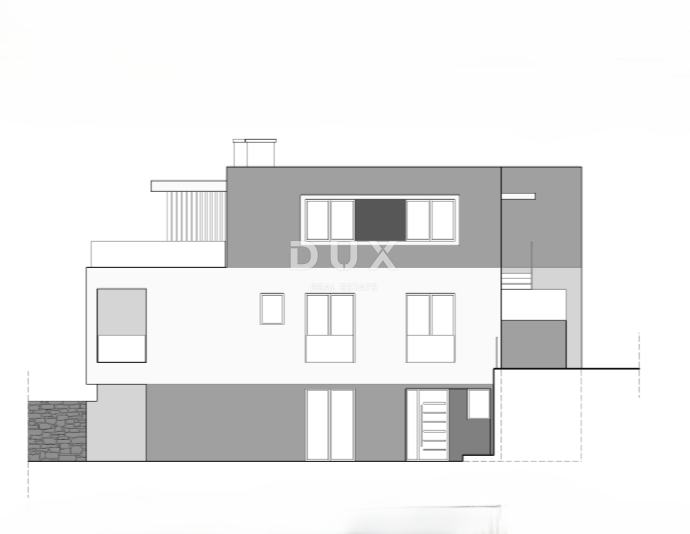 ABBAZIA, LOVRAN – residenza di lusso con piscina privata e vista panoramica sul mare