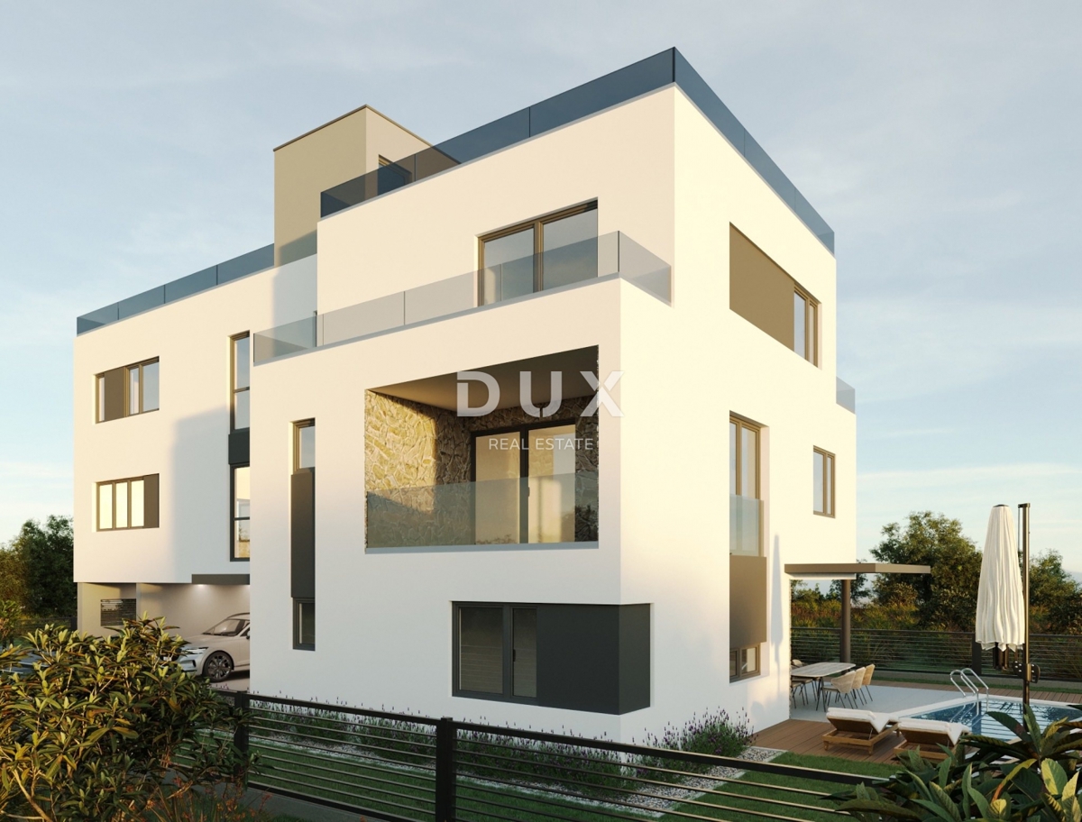 ZADAR, PAKOŠTANE - Appartamento di nuova costruzione 2 camere da letto + soggiorno, 1° piano