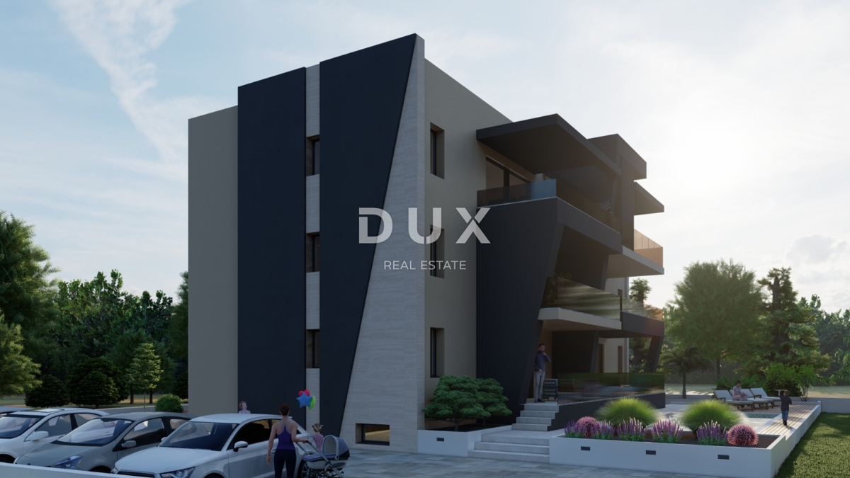 ZADAR, SUKOŠAN - Nuova costruzione di alta qualità! Riscaldamento a pavimento, piscina riscaldata, a 120 metri dal mare...! S1