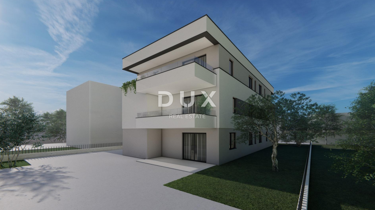 ISOLA DI PAG, MANDRE - Moderno edificio nuovo con vista mare a 80 metri dalla spiaggia! S4