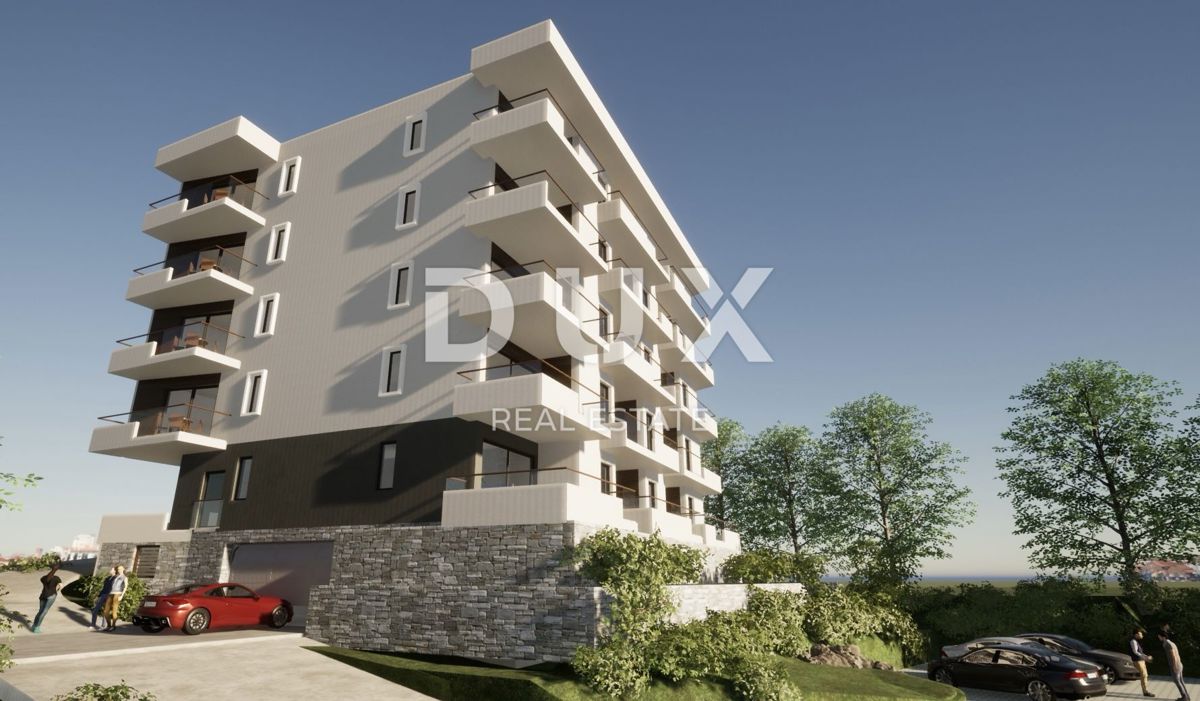 RIJEKA, ZAMET - appartamento esclusivo a NUOVA GRADNJA con vista mare! OPPORTUNITÀ!