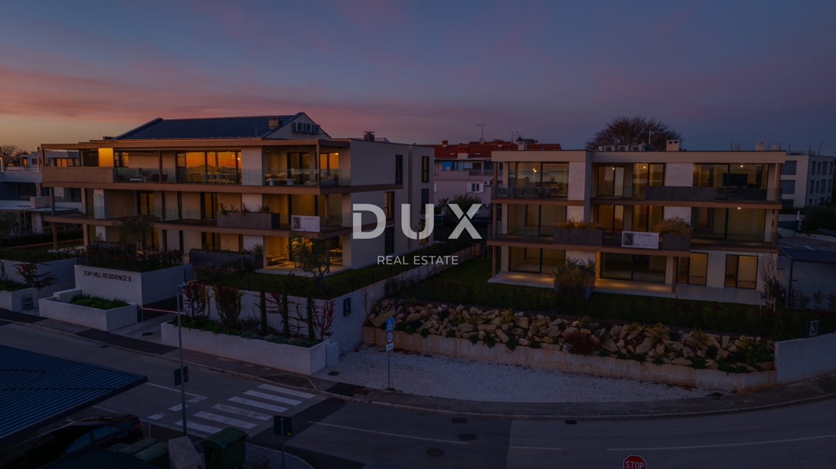 ISTRIA, NOVIGRAD - Appartamento con giardino in un lussuoso edificio di nuova costruzione