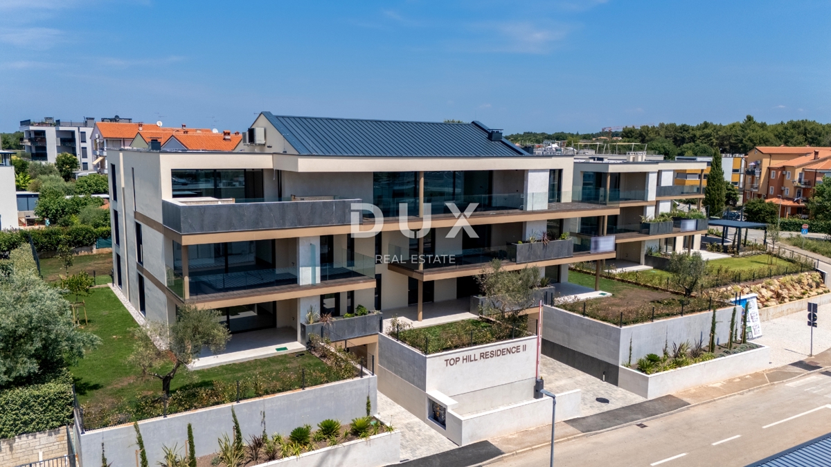 ISTRIA, NOVIGRAD - Appartamento con giardino in un lussuoso edificio di nuova costruzione