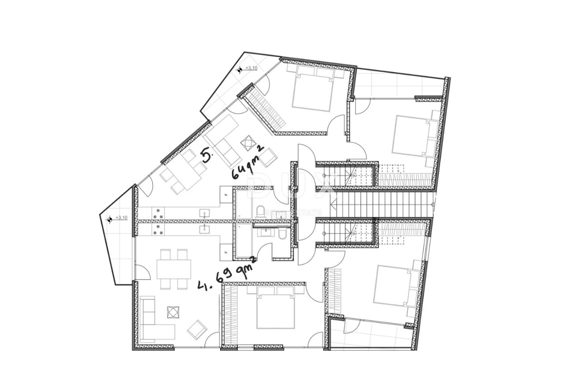 ISTRIA, PARENZO - Appartamento in un nuovo edificio