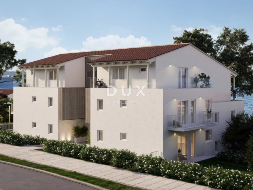 NOVI VINODOLSKI – Appartamento di 57 m² in un resort esclusivo, prima fila al mare con spiaggia privata