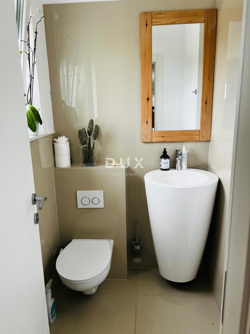 RIJEKA, ZAMET - nuova costruzione, casa a due piani con garage e giardino, prezzo ribassato!