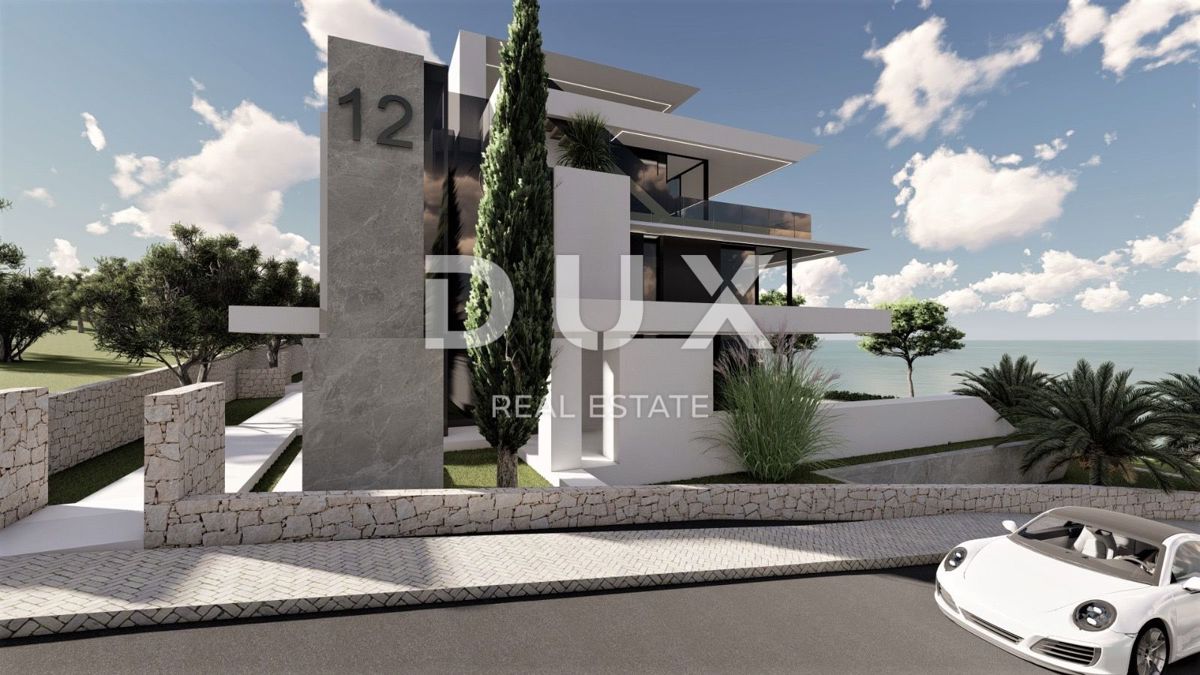 ISOLA DI KRK, NJIVICE - Esclusivo nuovo edificio, attico con piscina sul tetto!