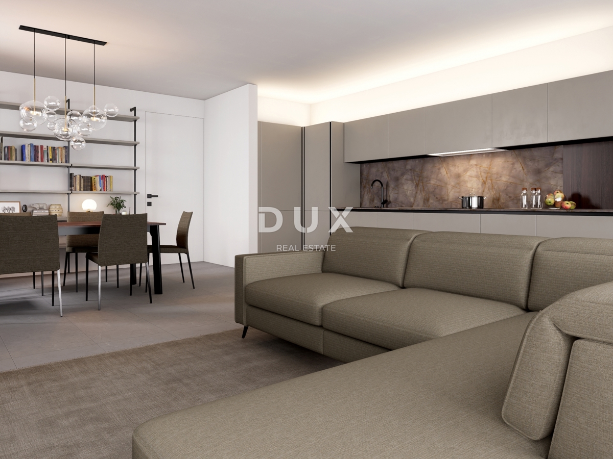 ISTRIA, NOVIGRAD - Appartamento con giardino in un lussuoso edificio di nuova costruzione