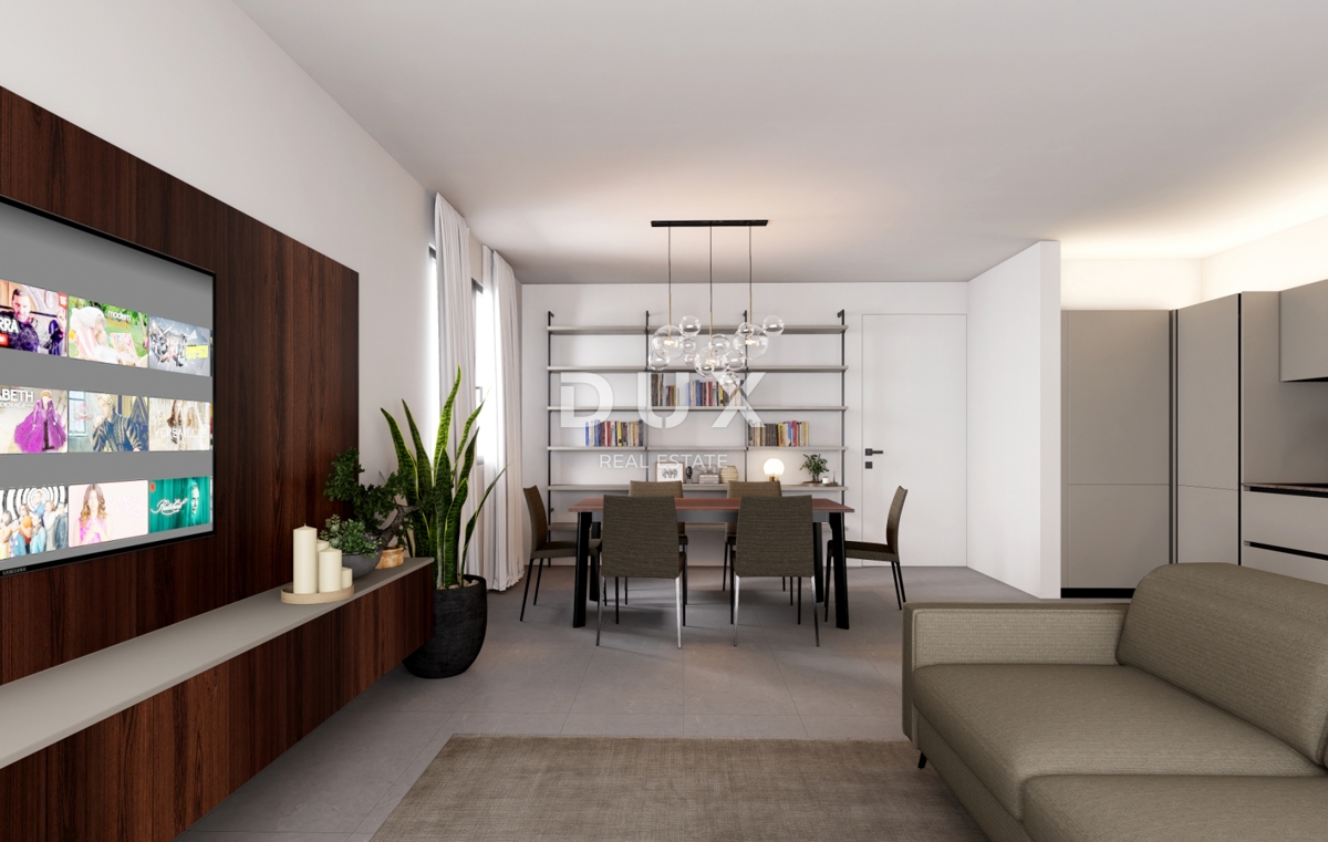 ISTRIA, NOVIGRAD - Appartamento con giardino in un lussuoso edificio di nuova costruzione