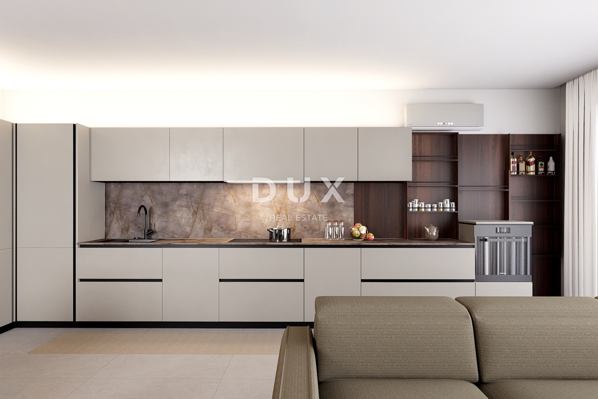 ISTRIA, NOVIGRAD - Appartamento con giardino in un lussuoso edificio di nuova costruzione