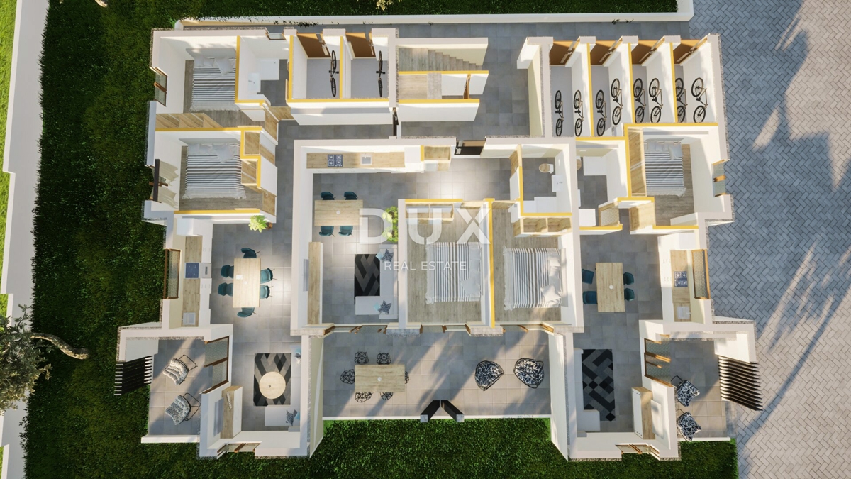 ŠIBENIK, VODICE - Appartamento al piano terra di un nuovo edificio, con giardino, in ottima posizione! OCCASIONE!