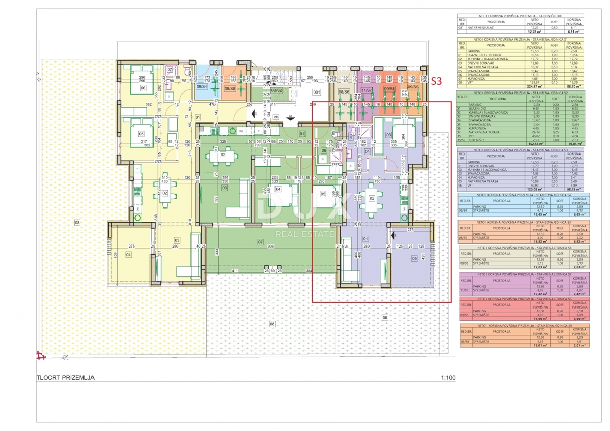 ŠIBENIK, VODICE - Appartamento al piano terra di un nuovo edificio, con giardino, in ottima posizione! OCCASIONE!