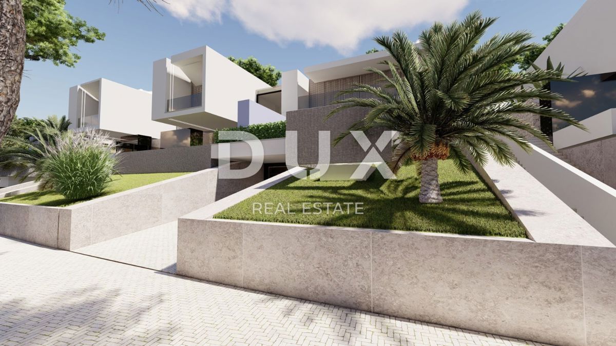 ABBAZIA, BREGI - terreno 875m2 CON PERMESSO DI LOCAZIONE!! per una villa esclusiva con piscina e vista panoramica sul mare