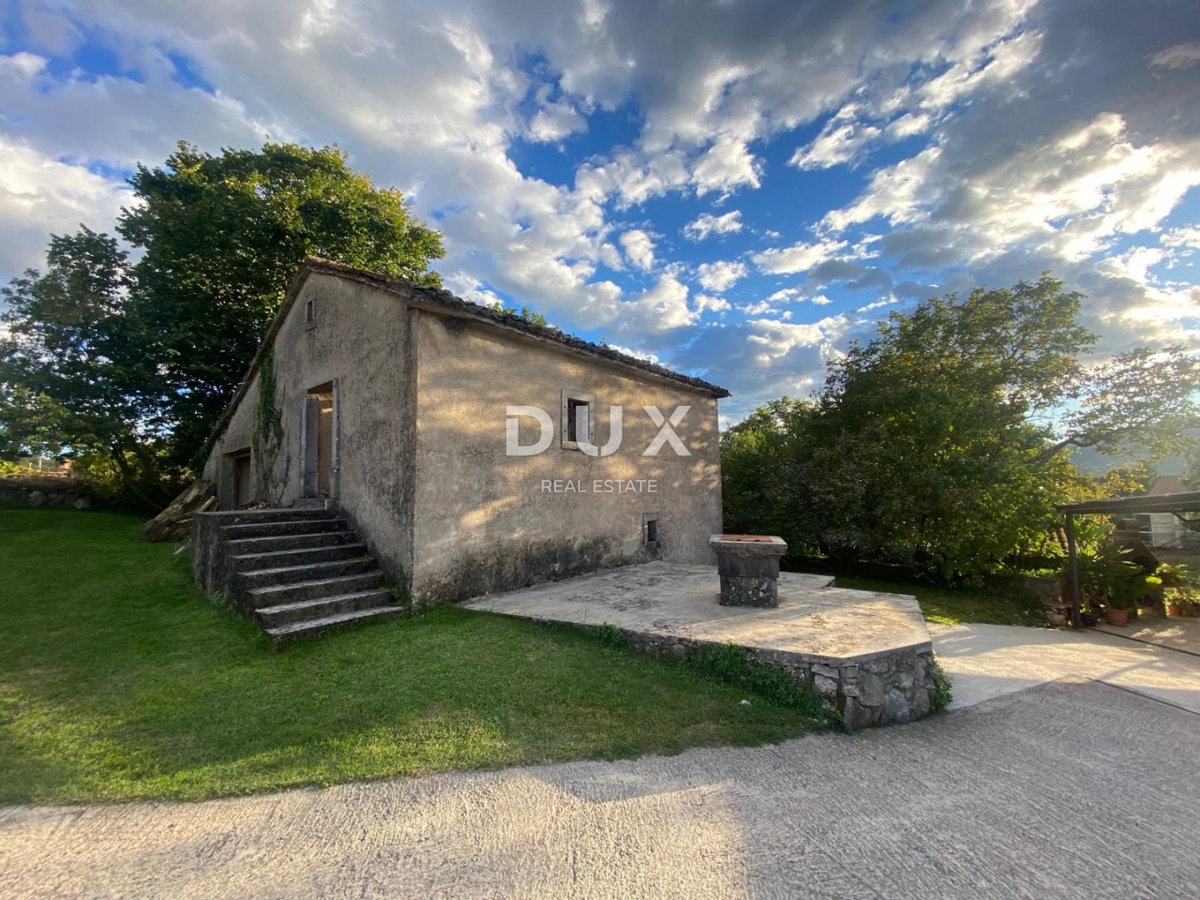 RIJEKA, KASTAV - casa indipendente con cortile + 761 m2 di giardino! OCCASIONE!