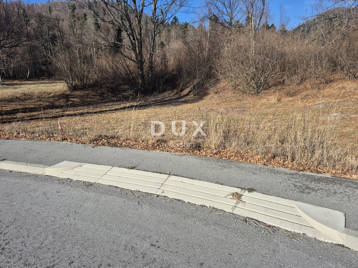 GORSKI KOTAR, FUŽINE - terreno edificabile 1297 m2 - opportunità di investimento!