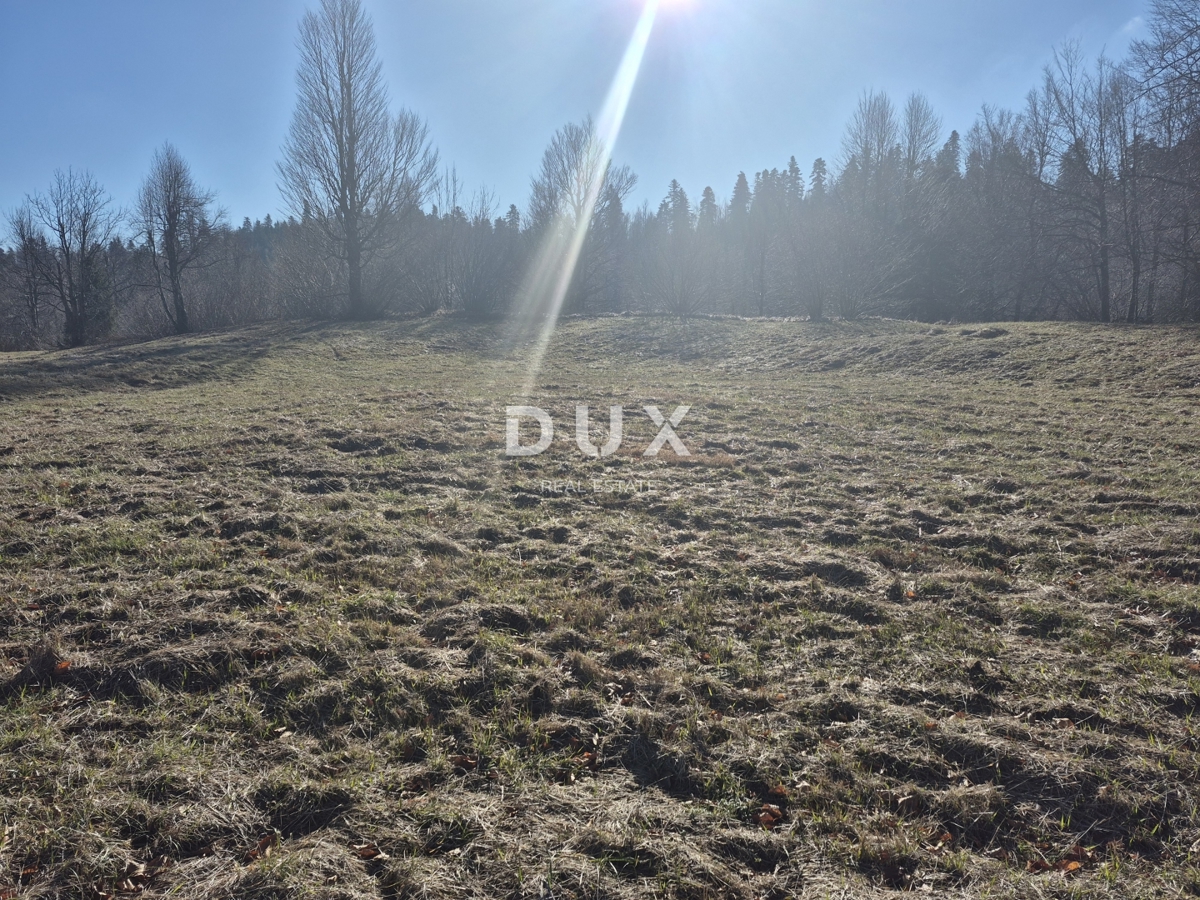 GORSKI KOTAR, FUŽINE - terreno edificabile 1297 m2 - opportunità di investimento!