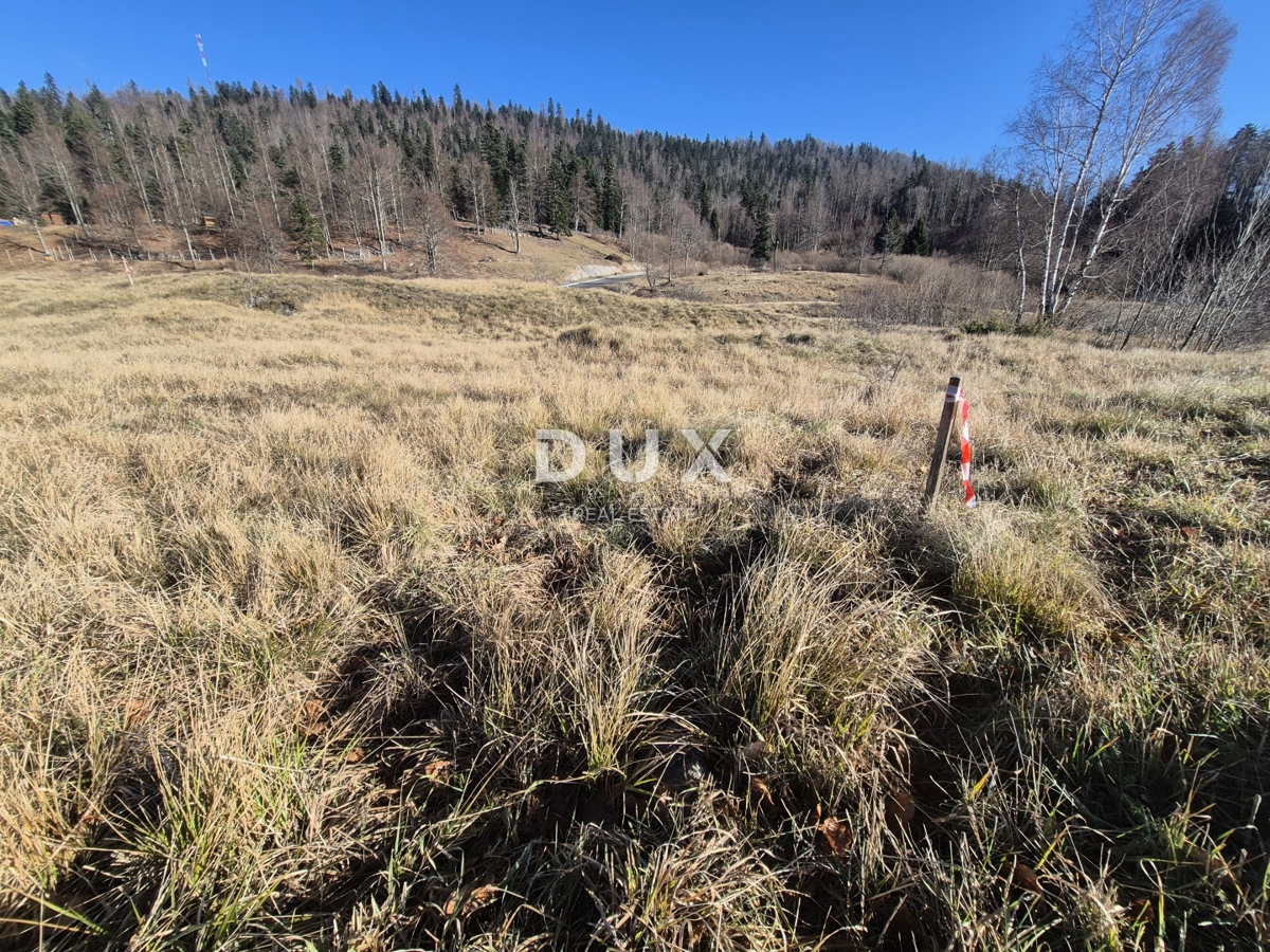 GORSKI KOTAR, FUŽINE - terreno edificabile 1297 m2 - opportunità di investimento!