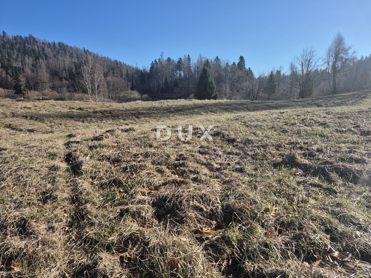 GORSKI KOTAR, FUŽINE - terreno edificabile 1297 m2 - opportunità di investimento!