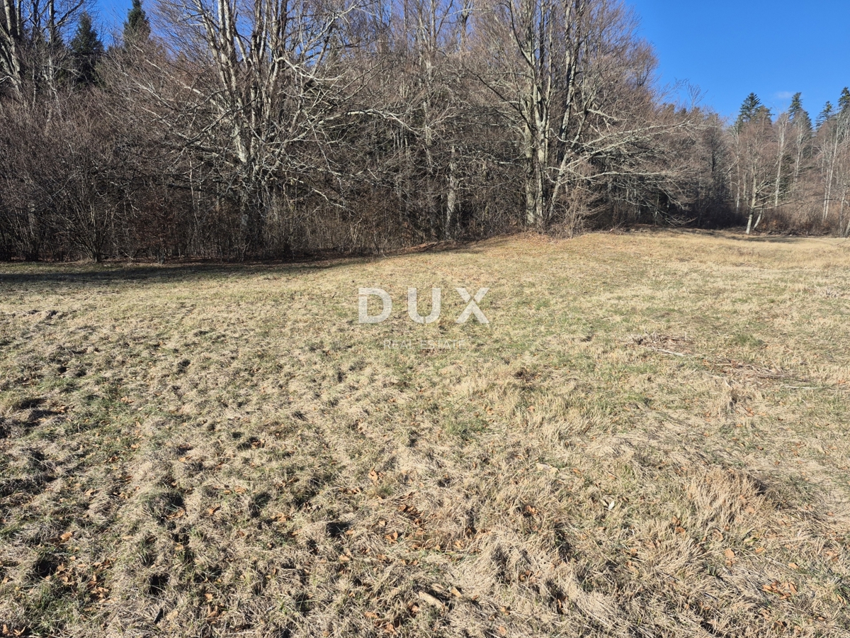 GORSKI KOTAR, FUŽINE - terreno edificabile 1297 m2 - opportunità di investimento!