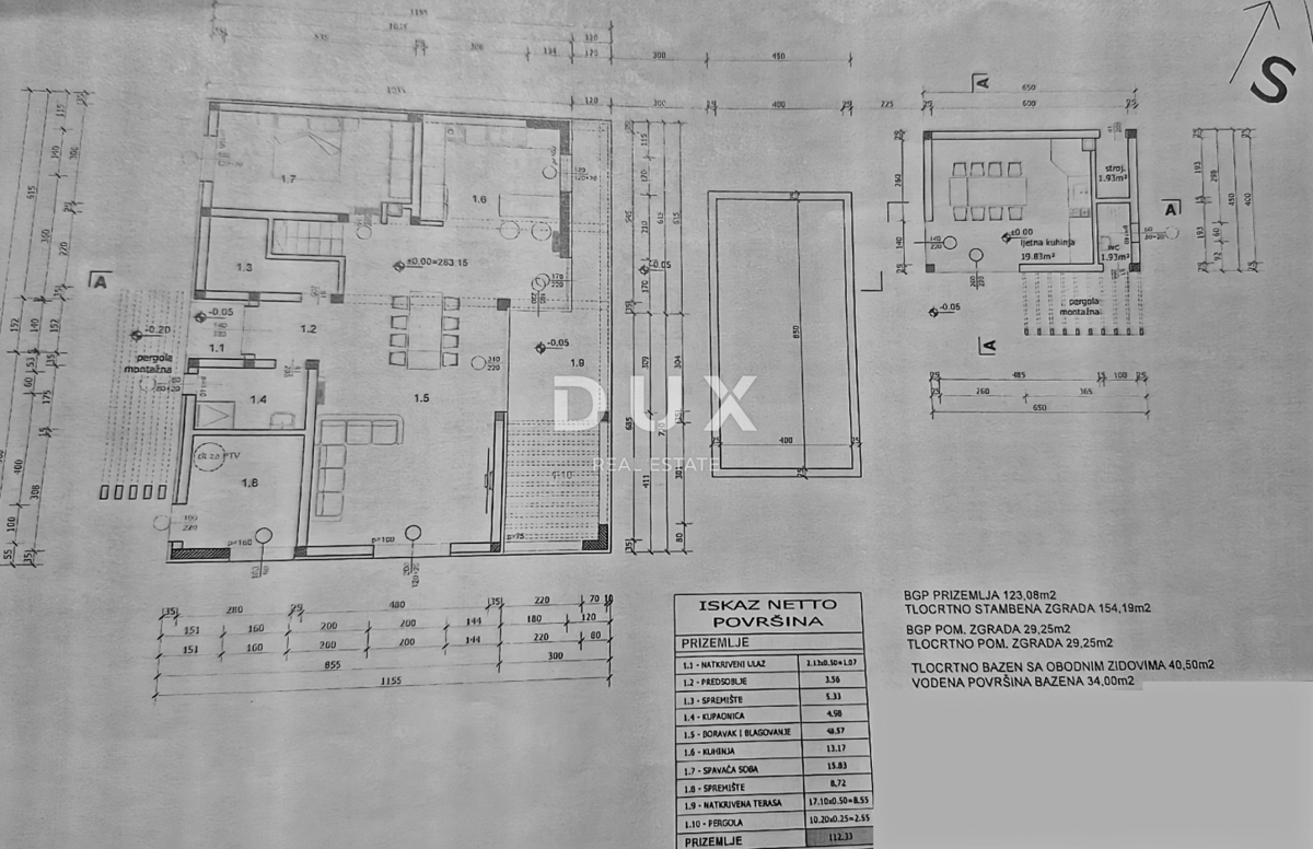 ISTRIA, SVETVINČENAT - Terreno con concessione edilizia
