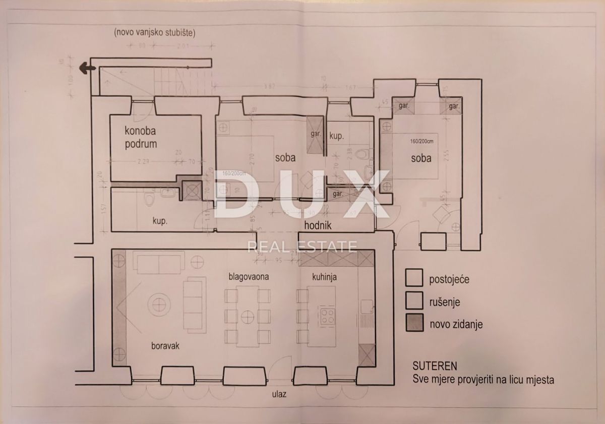 Appartamento Volosko, Opatija, 82m2
