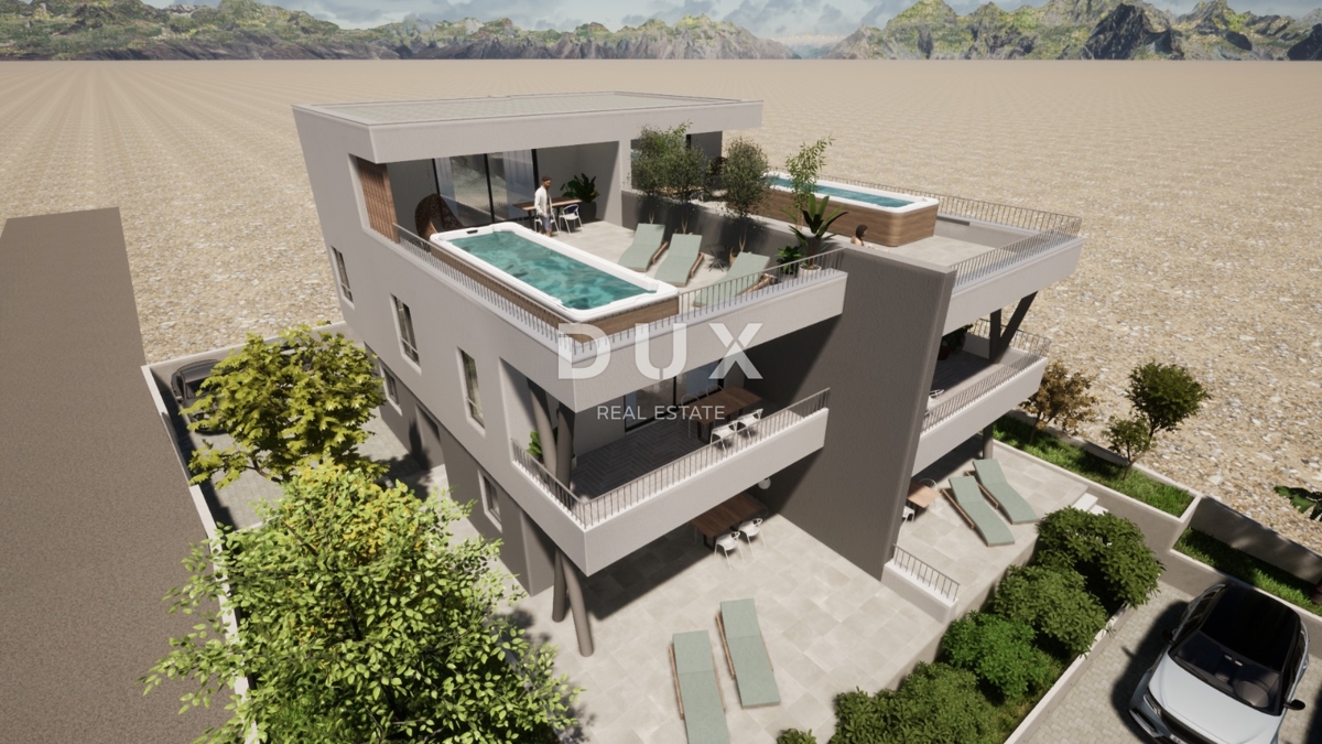 ŠIBENIK, VODICE - Appartamento al primo piano con terrazza